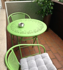 Gemütlicher Balkon
